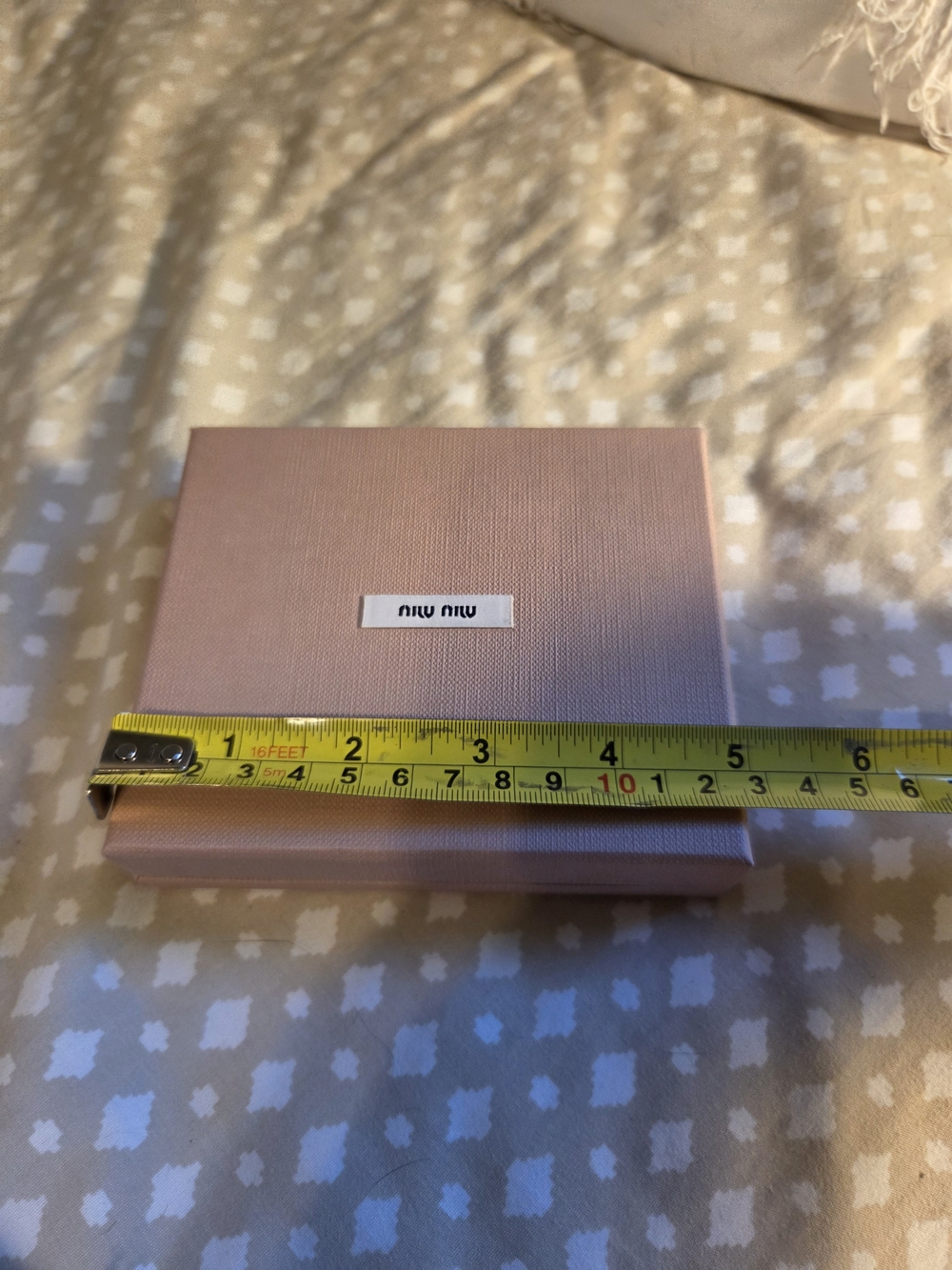 Miu Miu Dusty Pink Gift Box with Tissue Wrap - Picture 5 of 6